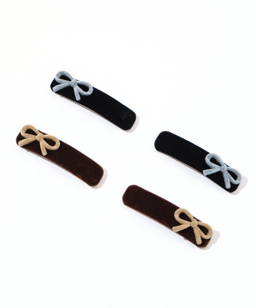 flower（フラワー）の「シルバニアピン（ヘアピン・レディース・ブラック/ブラウン・B/A）」の5枚目の写真