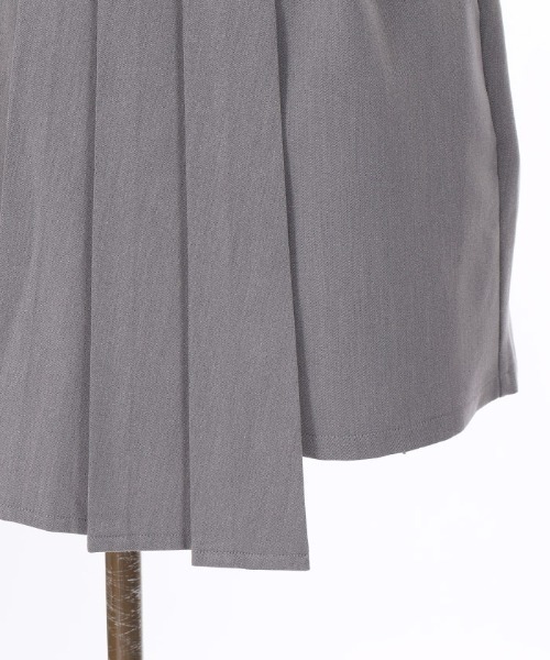 axes femme POETIQUE（アクシーズファムポエティック）の「ラップスカート付ショートＰＴ（その他パンツ・レディース・グレー/ワイン/ブラック・MEDIUM）」の17枚目の写真