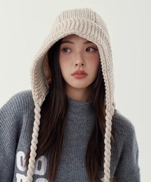 Vipoa | ルーズニットバラクラバ(ニットキャップ/ビーニー)