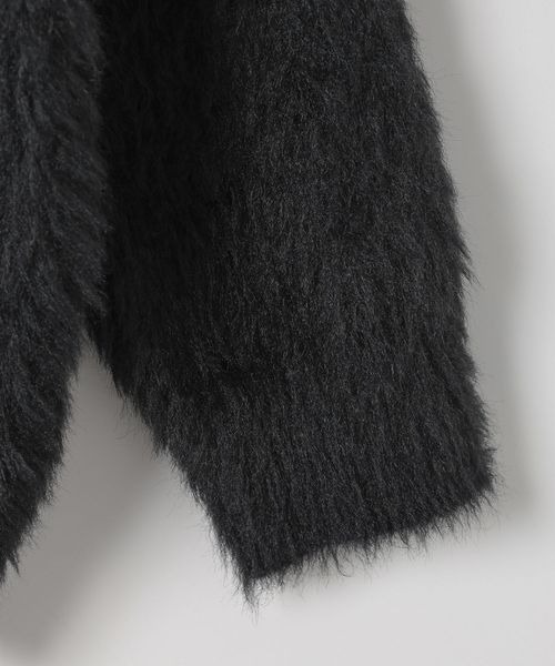 LOWRYS FARM（ローリーズファーム）の「シャギーニットＬＳ　 240119（ニット/セーター・キッズ・ブラック/ピンク/オフホワイト・110cm/150cm/140cm/130cm/120cm）」の10枚目の写真