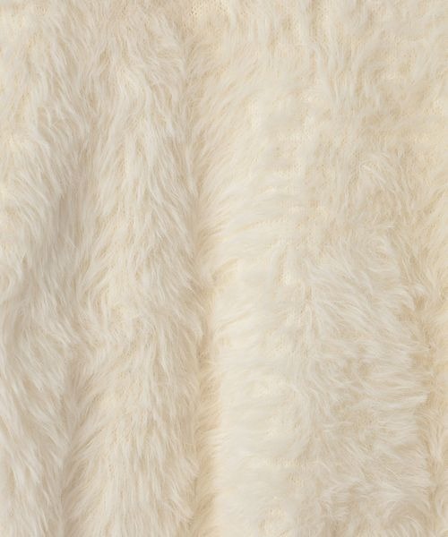 LOWRYS FARM（ローリーズファーム）の「シャギーニットＬＳ　 240119（ニット/セーター・キッズ・ブラック/ピンク/オフホワイト・110cm/150cm/140cm/130cm/120cm）」の16枚目の写真