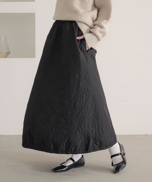 キルティングバルーンスカート』（スカート）｜n'OrLABEL（ノアール