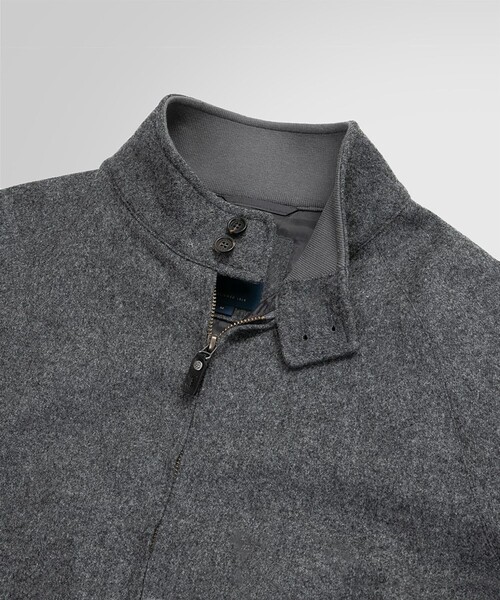 BROOKS BROTHERS(ブルックスブラザーズ)の「ウールフランネル ボマージャケット Made in UK(ブルゾン・メンズ・グレー・SMALL/MEDIUM/LARGE)」の13枚目の写真