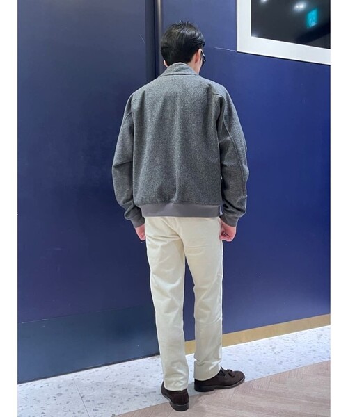 BROOKS BROTHERS(ブルックスブラザーズ)の「ウールフランネル ボマージャケット Made in UK(ブルゾン・メンズ・グレー・SMALL/MEDIUM/LARGE)」の9枚目の写真