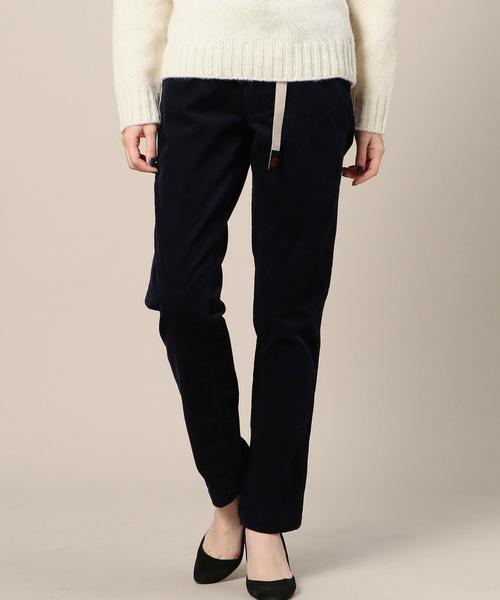 BEAUTY&YOUTH UNITED ARROWS（ビューティーアンドユースユナイテッドアローズ）の「BY GRAMICCI コーデュロイテーパードパンツ ◆（その他パンツ・レディース・オフホワイト/ダークブラウン/ネイビー・MEDIUM）」の3枚目の写真