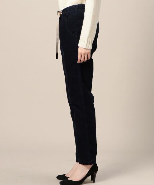 BEAUTY&YOUTH UNITED ARROWS（ビューティーアンドユースユナイテッドアローズ）の「BY GRAMICCI コーデュロイテーパードパンツ ◆（その他パンツ・レディース・オフホワイト/ダークブラウン/ネイビー・MEDIUM）」の6枚目の写真