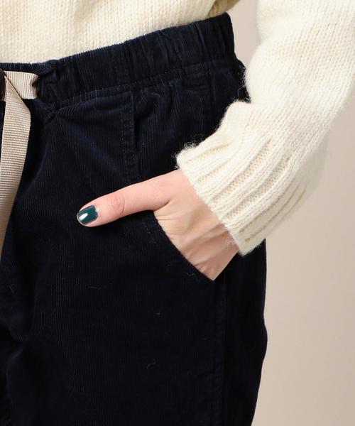 BEAUTY&YOUTH UNITED ARROWS（ビューティーアンドユースユナイテッドアローズ）の「BY GRAMICCI コーデュロイテーパードパンツ ◆（その他パンツ・レディース・オフホワイト/ダークブラウン/ネイビー・MEDIUM）」の8枚目の写真