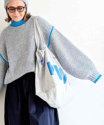 notch. | ７月27（日）発売/【 notch. by yui 】オーバーサイズバイカラーニット   2025A/W(ニット/セーター)