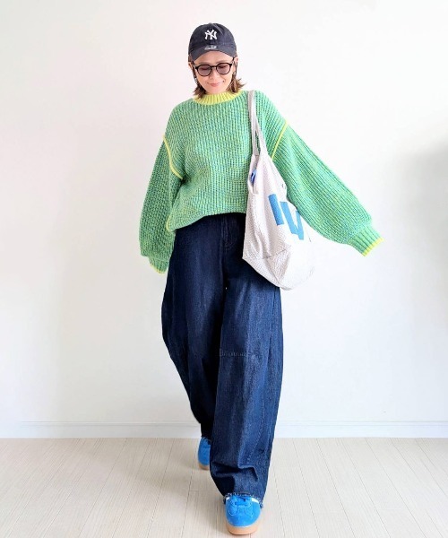 7月27（日）発売/【 notch. by yui 】オーバーサイズバイカラー