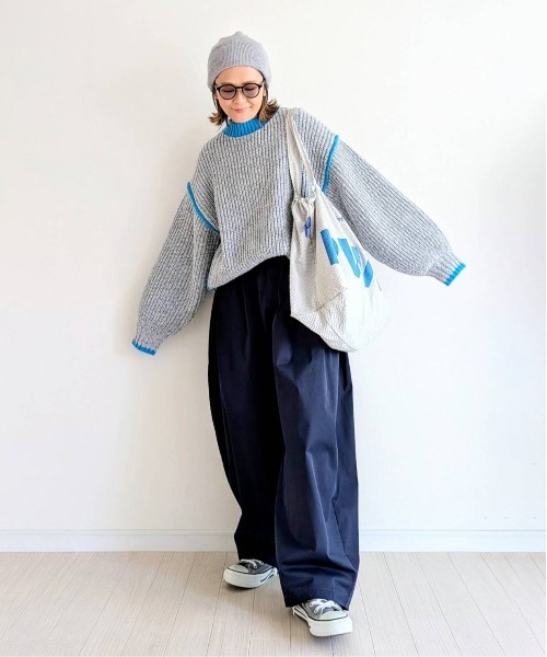 10/7まで掲載✴︎RECCO オーバーサイズウェアセット ベージュ/Ｓサイズ 7月27（日）発売/【 notch. by yui 】オーバーサイズバイカラー