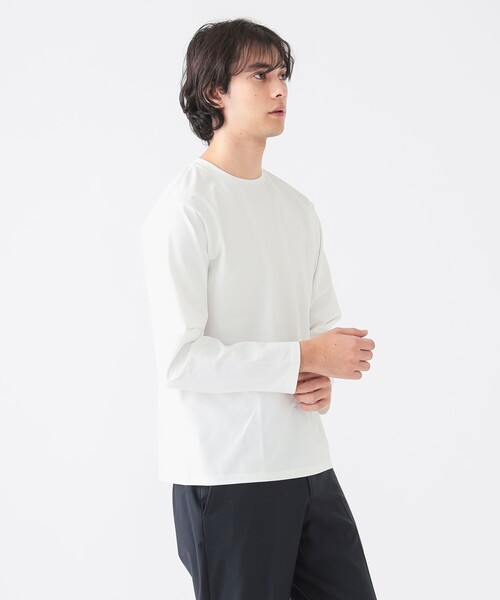 セール】スラブ クルーネック ロングスリーブ Tシャツ 25SS（T