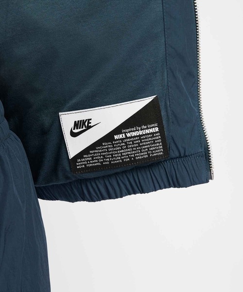 ナイキ ウィンドランナー ウィメンズ ルーズ UV ウーブン フルジップ ジャケット / Nike Windrunner Women's Loose UV Woven Full-Zip Jacket FV6305-480 Armory Navy