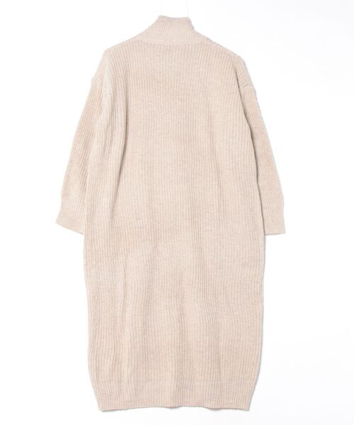 STYLEBLOCK（スタイルブロック）の「ロングニットカーディガン（カーディガン/ボレロ・レディース・ブラック/ブラウン系その他/ベージュ/グレー・FREE）」の5枚目の写真