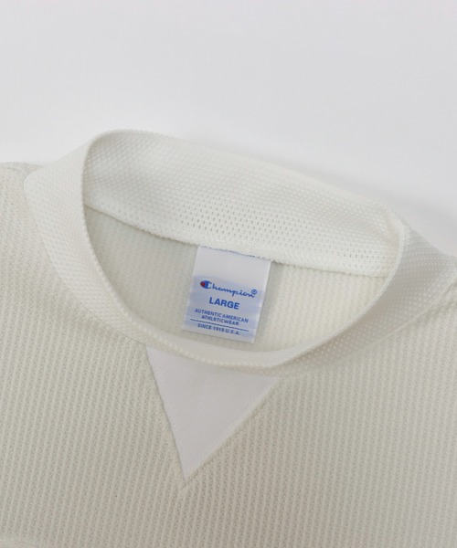 Champion Golf(チャンピオンゴルフ)の「【Champion/チャンピオン】メンズ GOLF モックネックシャツ(Tシャツ/カットソー・メンズ・イエロー系その他3/ブラック/グリーン系その他/ネイビー/オフホワイト・X-LARGE/LARGE/MEDIUM/SMALL)」の8枚目の写真