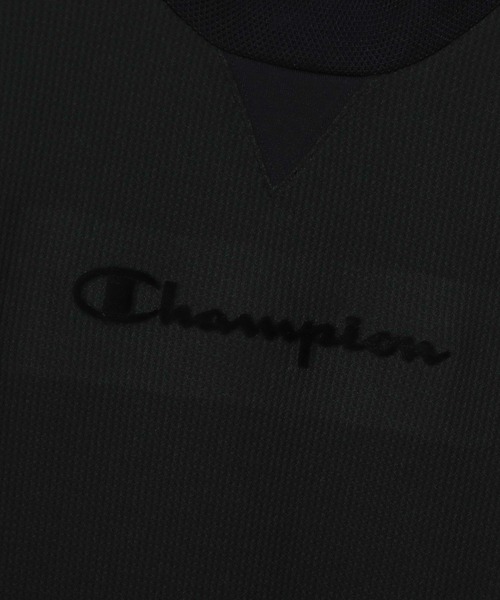Champion Golf(チャンピオンゴルフ)の「【Champion/チャンピオン】メンズ GOLF モックネックシャツ(Tシャツ/カットソー・メンズ・イエロー系その他3/ブラック/グリーン系その他/ネイビー/オフホワイト・X-LARGE/LARGE/MEDIUM/SMALL)」の10枚目の写真