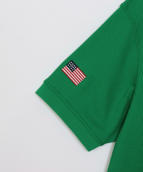 Champion Golf(チャンピオンゴルフ)の「【Champion/チャンピオン】メンズ GOLF モックネックシャツ(Tシャツ/カットソー・メンズ・イエロー系その他3/ブラック/グリーン系その他/ネイビー/オフホワイト・X-LARGE/LARGE/MEDIUM/SMALL)」の17枚目の写真
