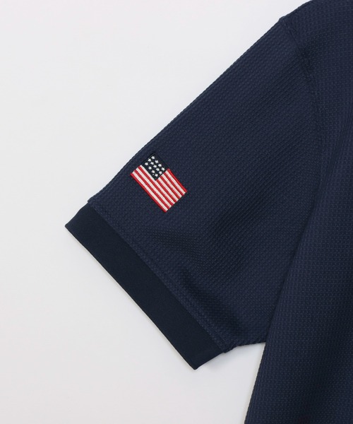 Champion Golf(チャンピオンゴルフ)の「【Champion/チャンピオン】メンズ GOLF モックネックシャツ(Tシャツ/カットソー・メンズ・イエロー系その他3/ブラック/グリーン系その他/ネイビー/オフホワイト・X-LARGE/LARGE/MEDIUM/SMALL)」の21枚目の写真