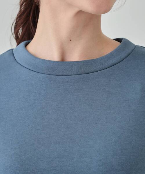 DRESKIP（ドレスキップ）の「【S-LL】お袖ドットチュール切り替えトップス（Tシャツ/カットソー・レディース・ブルー系その他/アイボリー/チャコールグレー・03/02/01/04）」の19枚目の写真