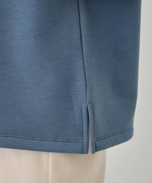 DRESKIP（ドレスキップ）の「【S-LL】お袖ドットチュール切り替えトップス（Tシャツ/カットソー・レディース・ブルー系その他/アイボリー/チャコールグレー・03/02/01/04）」の22枚目の写真