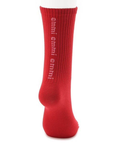 emmi（エミ）の「【10th】emmiロゴコットンリブソックス（ソックス/靴下・レディース・ミント/レッド/ホワイト/ブルー/グレー・FREE）」の5枚目の写真