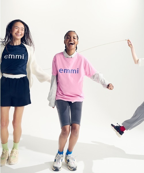 emmi（エミ）の「【10th】emmiロゴコットンリブソックス（ソックス/靴下・レディース・ミント/レッド/ホワイト/ブルー/グレー・FREE）」の6枚目の写真