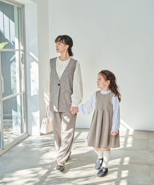 【WEB限定】パール付き華やぎブラウス《オケージョン2025》（シャツ/ブラウス）｜studio CLIP（スタディオクリップ）