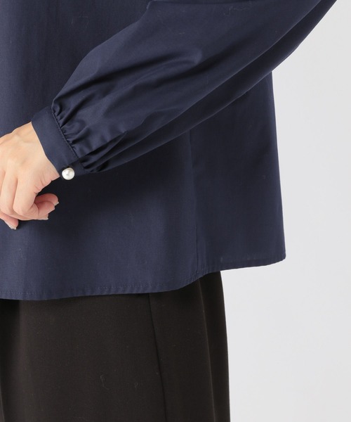 【WEB限定】パール付き華やぎブラウス《オケージョン2025》（シャツ/ブラウス）｜studio CLIP（スタディオクリップ）