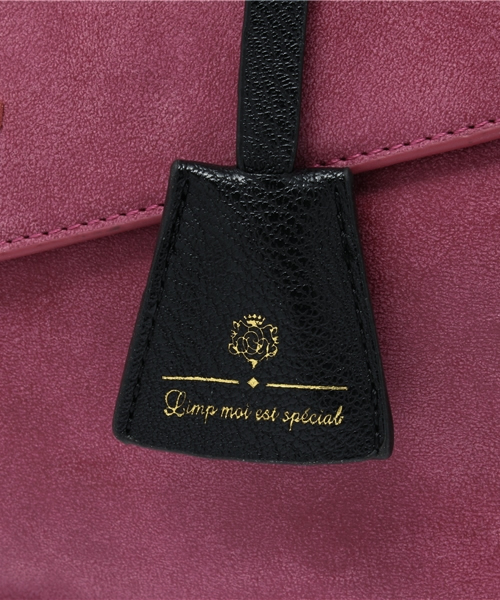 CIAOPANIC(チャオパニック)の「【Ciaopanic】 コンビカラーアオリショルダー(ショルダーバッグ・レディース・ベージュ/ボルドー/ネイビー・FREE)」の8枚目の写真