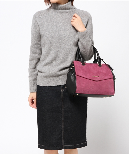 CIAOPANIC(チャオパニック)の「【Ciaopanic】 コンビカラーアオリショルダー(ショルダーバッグ・レディース・ベージュ/ボルドー/ネイビー・FREE)」の10枚目の写真