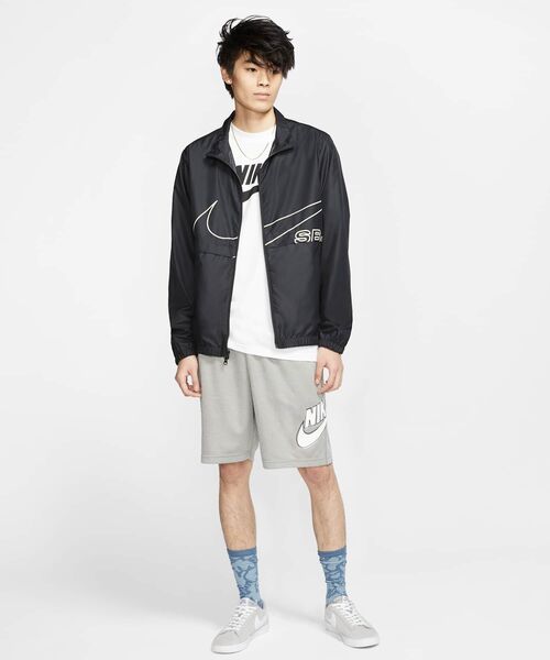 Tシャツ・カットソー Nike SB Logo Skateboarding T-Shirt CV7540-100 Nike SB Skateboard Big Logo Skateboard Short Sleeve White