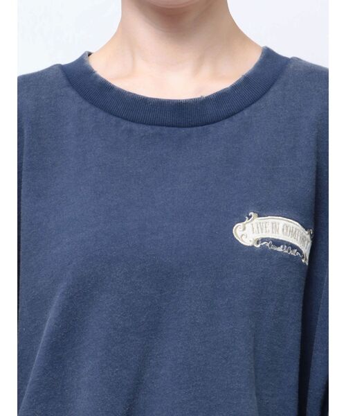 GYDA(ジェイダ)の「THE STATE OF CALIFドルマンスウェットトップス(スウェット・レディース・ネイビー/ピンク/グレー/オフホワイト・FREE)」の17枚目の写真