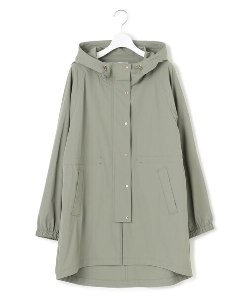 セール】【撥水加工】ナイロン2WAYストレッチ フーデットアウター