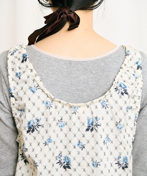 fig Ｌondon（フィグロンドン）の「●Grandma sofa blouse（シャツ/ブラウス・レディース・グリーン/ブルー・FREE）」の19枚目の写真