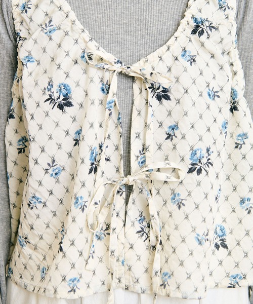 fig Ｌondon（フィグロンドン）の「●Grandma sofa blouse（シャツ/ブラウス・レディース・グリーン/ブルー・FREE）」の22枚目の写真