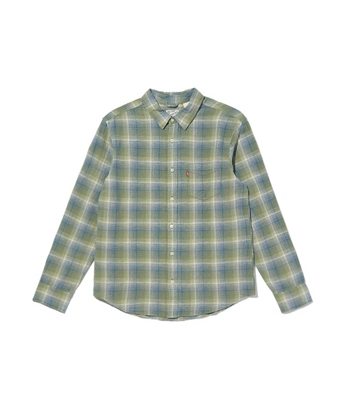 Levi's(リーバイス)の「Levi's/リーバイス サンセット ポケット スタンダードシャツ(シャツ/ブラウス・メンズ・グリーン・XL/L/M/S)」の2枚目の写真