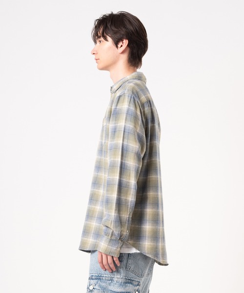 Levi's(リーバイス)の「Levi's/リーバイス サンセット ポケット スタンダードシャツ(シャツ/ブラウス・メンズ・グリーン・XL/L/M/S)」の9枚目の写真