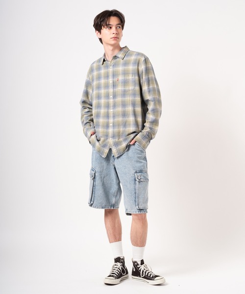 Levi's(リーバイス)の「Levi's/リーバイス サンセット ポケット スタンダードシャツ(シャツ/ブラウス・メンズ・グリーン・XL/L/M/S)」の13枚目の写真