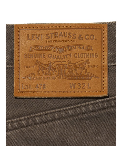 Levi's(リーバイス)の「Levi's/リーバイス 478(TM) バギーカーゴ ショートパンツ(カーゴパンツ・メンズ・ライトインディゴブルー/ブラウン/ダークインディゴブルー・28inch/30inch/32inch/34inch/36inch)」の17枚目の写真