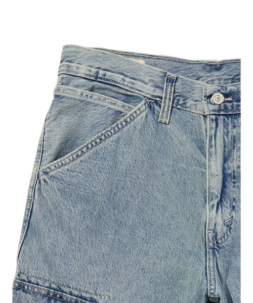 Levi's(リーバイス)の「Levi's/リーバイス 478(TM) バギーカーゴ ショートパンツ(カーゴパンツ・メンズ・ライトインディゴブルー/ブラウン/ダークインディゴブルー・28inch/30inch/32inch/34inch/36inch)」の4枚目の写真