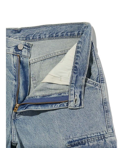 Levi's(リーバイス)の「Levi's/リーバイス 478(TM) バギーカーゴ ショートパンツ(カーゴパンツ・メンズ・ライトインディゴブルー/ブラウン/ダークインディゴブルー・28inch/30inch/32inch/34inch/36inch)」の5枚目の写真