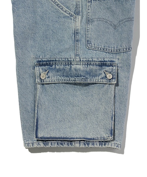 Levi's(リーバイス)の「Levi's/リーバイス 478(TM) バギーカーゴ ショートパンツ(カーゴパンツ・メンズ・ライトインディゴブルー/ブラウン/ダークインディゴブルー・28inch/30inch/32inch/34inch/36inch)」の8枚目の写真