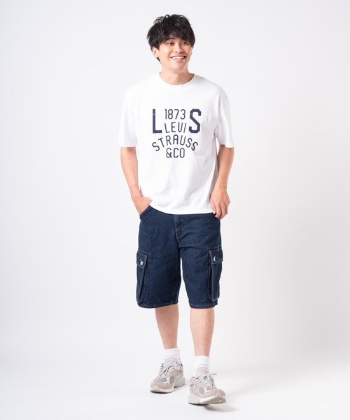 STONE  ホワイト　カーゴショートパンツ セール】Levi's/リーバイス 478(TM) バギーカーゴ ショートパンツ