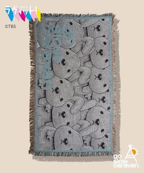 ラヴィット！×gsc ラッピースローケット（ラグ/マット）｜go slow