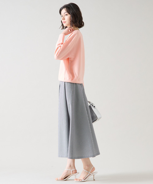 Tiara（ティアラ）の「Aラインタックスカート（スカート・レディース・ホワイト×ブラック・2/3）」の17枚目の写真