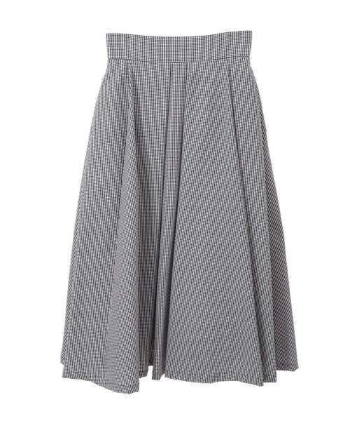 Tiara（ティアラ）の「Aラインタックスカート（スカート・レディース・ホワイト×ブラック・2/3）」の8枚目の写真