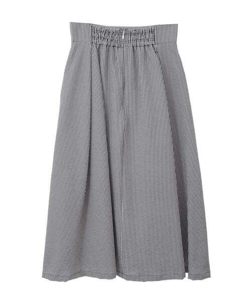 Tiara（ティアラ）の「Aラインタックスカート（スカート・レディース・ホワイト×ブラック・2/3）」の9枚目の写真