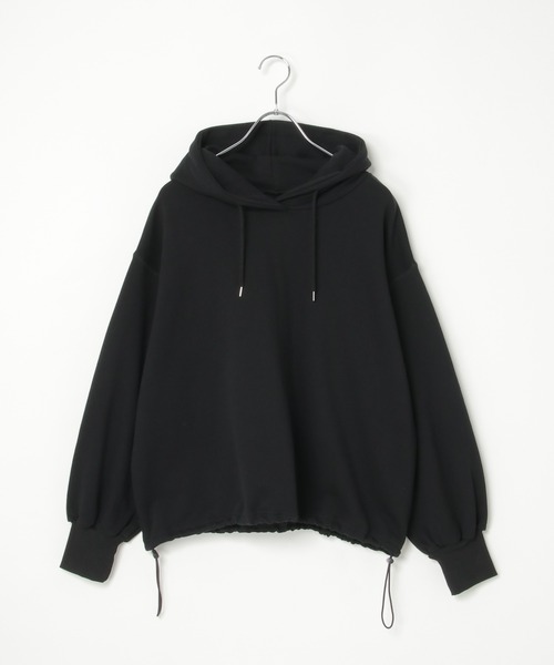 notch.（ノッチ）の「【 notch. by yui 】裾スピンドルパーカー（パーカー・レディース・ブラック/ブラウン/チャコール・M）」の10枚目の写真