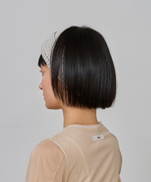 OVERRIDE(オーバーライド)の「OVERRIDE OGCREC MESH HAIRBAND SG / オーバーライド(ヘアバンド・レディース・ブラック/ライトグレー/ピンク/ライトグリーン・57~59cm)」の13枚目の写真