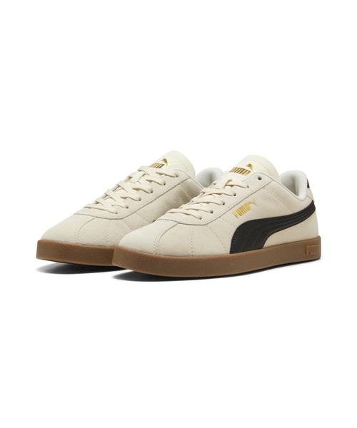 PUMA(プーマ)の「PUMA プーマ ユニセックス プーマ クラブ II スニーカー(スニーカー・メンズ・アイボリー/ブラック×ホワイト/ネイビー×ホワイト・22.5cm/23.5cm/24.5cm/29.0cm/22.0cm/23.0cm/24.0cm/25.0cm/26.0cm/27.0cm/28.0cm/25.5cm/26.5cm/27.5cm/28.5cm/29.5cm/30.0cm)」の4枚目の写真