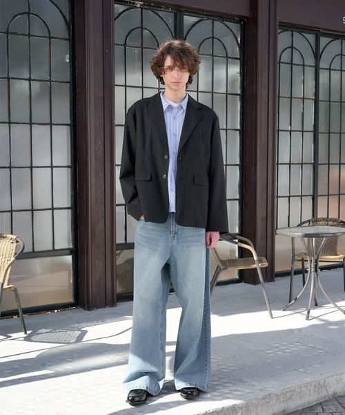 Regen Glanz（レーゲングランツ）の「tailored jacket/テーラードジャケット（テーラードジャケット・メンズ・ブラック/ネイビー・MEDIUM/LARGE）」の17枚目の写真